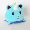 Cute Flip Unicorn Doll Plush Toy Double-Sided Flip Unicorn Doll Children'S Soothing Doll