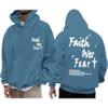 Men's Christian Hoodie Inspirational Religious Cross Sweatshirt Vintage Bible Verse Graphic Hoodie Pullover