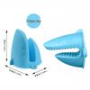 Heat-Resistant Non-Slip Silicone Oven Gloves & Bowl Clip