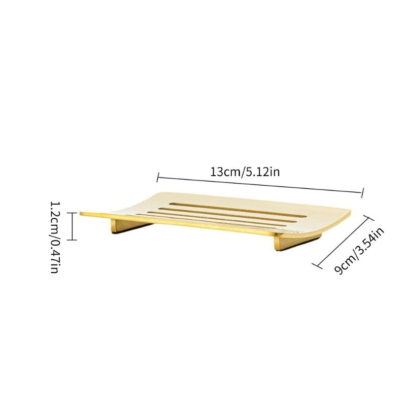 Durability Steel Soap Dish for Shower and Kitchen,Self Draining Bar Soap Tray RustProof Soap Holder Soap Container