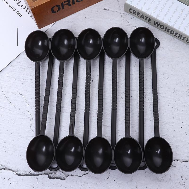 10pcs 10g Measuring Spoon Teaspoon Coffee Sugar Scoop Cake Baking Coffee Milk