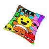 Sprunki Characters Game Square Pillow Covers Polyester Sofa Cushion Cover Cool Decorative Throw Pillow Case 40*40