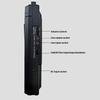 Portable Cassette Recorder Nostalgic Retro Portable Tape Player with USB Port for Sound Playback Outdoor Recording