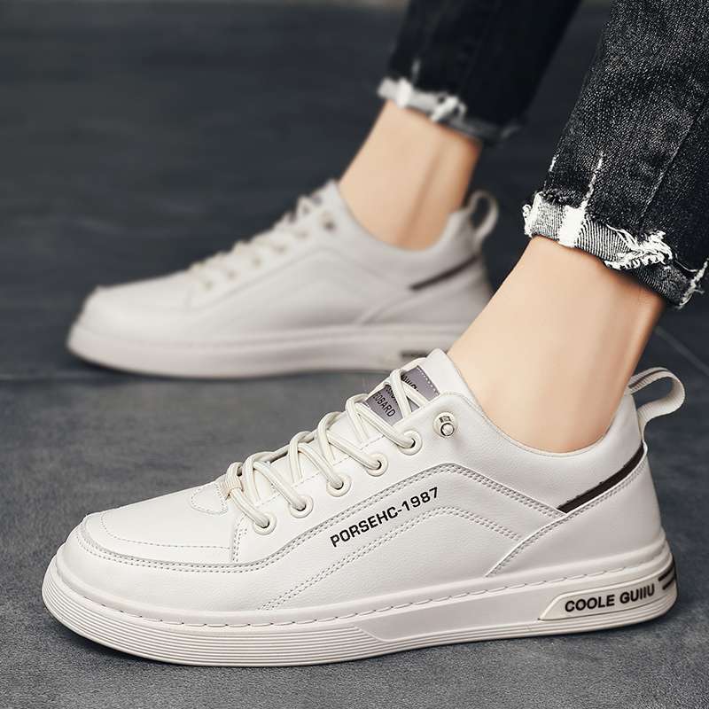 Men's Shoes Summer Breathable Board Shoes Black and White Panda Platform Soles Student Trend Sports Shoes Men's Height-increasing Casual Trendy Shoes