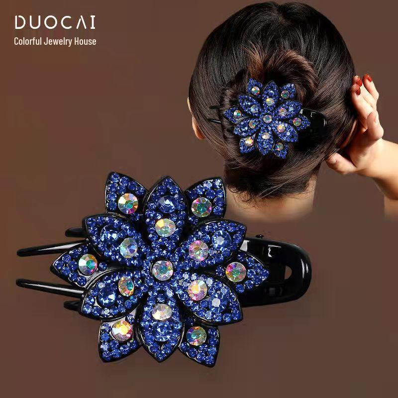 Strass Schnabelspange Klaue: Hochsteckfrisur Fixierer Haarklammer & Haarnadel Kopfschmuck