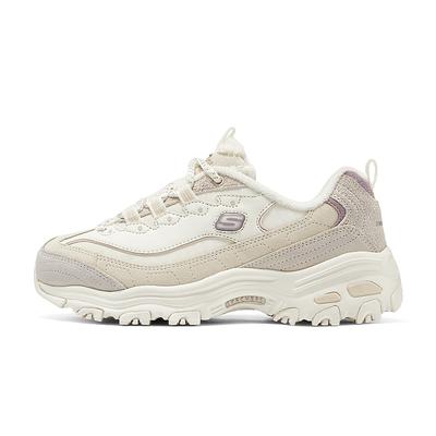 DLites 1.0 Lightweight Knee Support Anti-Tipping Shock Absorption Retro Comfortable Versatile Women Sneakers Off-White 150240-NAT
