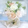 Bouquet da sposa per matrimonio Decorazione per la casa Fiori finti Fiori di seta Bouquet decorativo artificiale