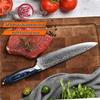 8 Inch Japanese Damascus Stainless Steel Chef Knife 67 Layers VG10 Steel Damascus Kitchen Chef Knife G10 Handle