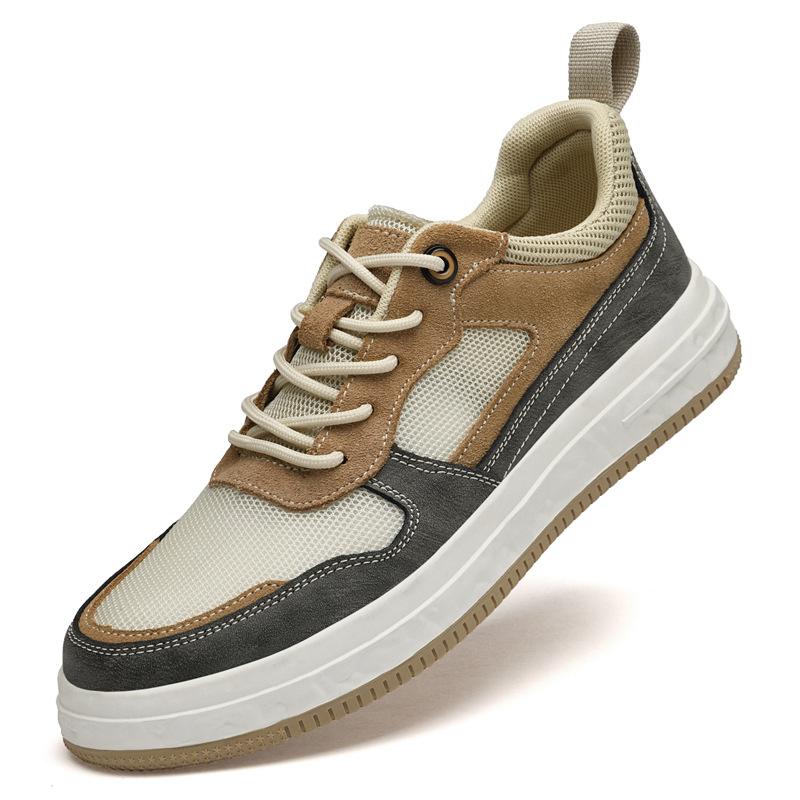 

Мужская обувь Корейская версия модная обувь дышащая британский стиль мягкая подошва модная ретро мужская спортивная обувь повседневная обувь для скейтборда 44