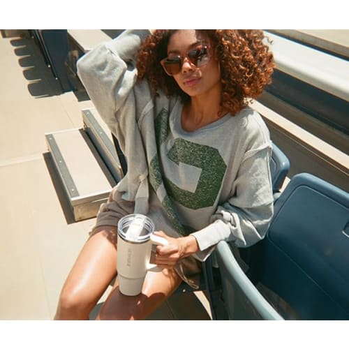 STANLEY Quencher Pro Tour Flip Straw Tumbler, 0.88L, Stainless Steel, Insulated, 880ml, Outdoor Water Bottle, Black 2.0, 10-12485