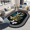 Living Room Oval Carpet Coffee Table Carpet Large Area Kitchen Carpet Entrance Door Mat