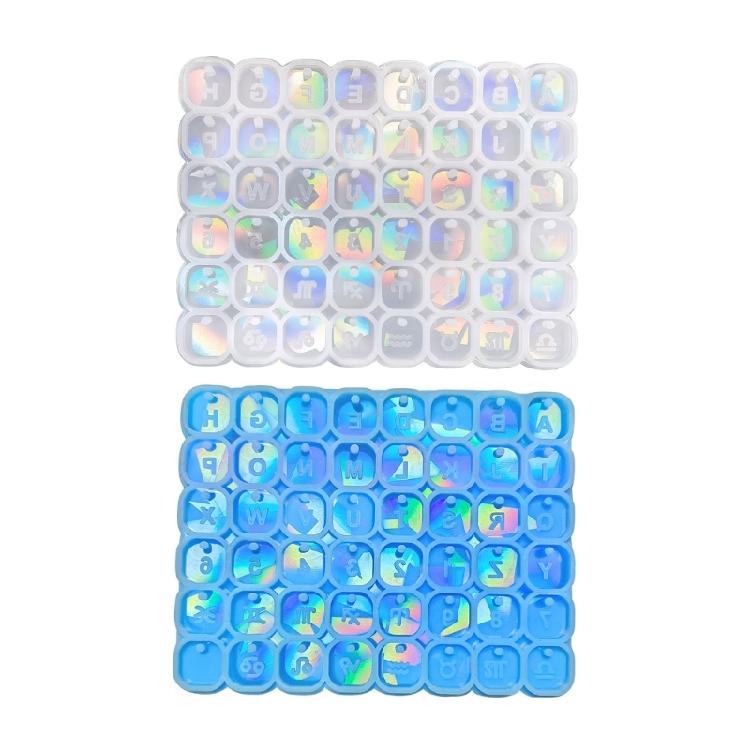 Light and Shadow Bracelet Epoxy Resin Decorative Mold Perforable Pendant Mold