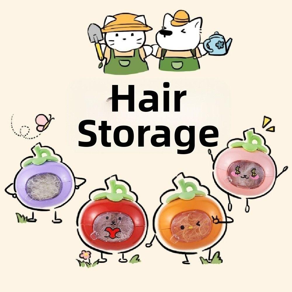 4Pcs Portable Pet Hair Keychain Transparent Dog Fur Storage Pendant  for Dog Cat Hair and Ashes