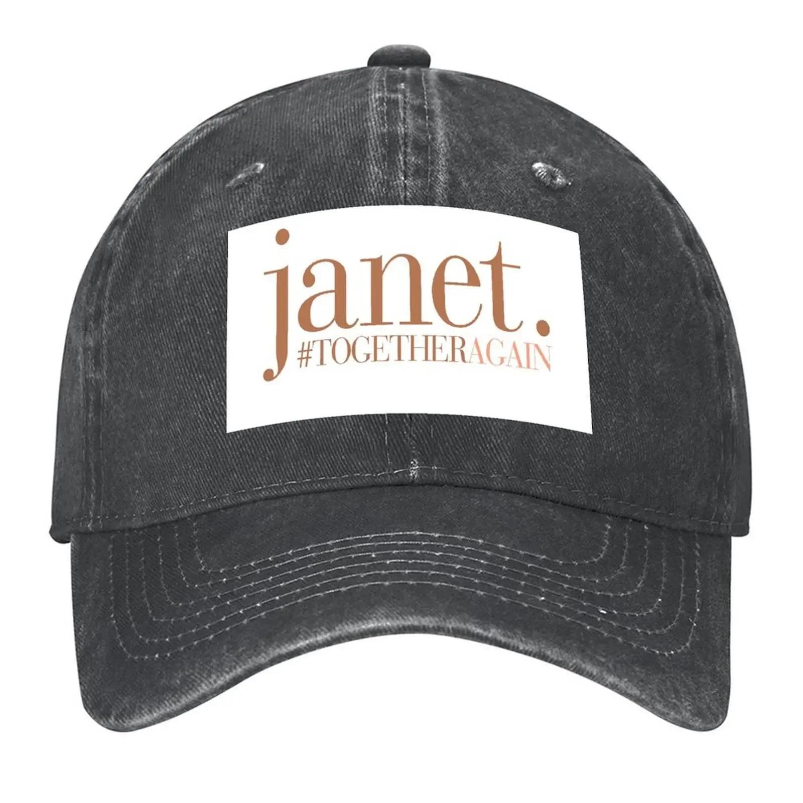 Janet - Together Again Baseball Cap Hood hiking hat black Hat Man Luxury Mens Women s промывают черный