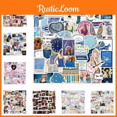 Taylor Swift Music Album Stickers Waterproof Diy For Luggage Guitar Skateboard Phone Case Water Bottle