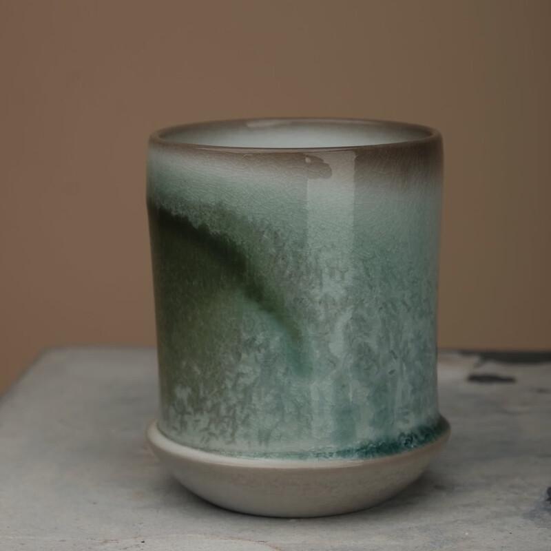 Mo Bai Qiushanfang Handmade Porcelain Cold Brew Cup