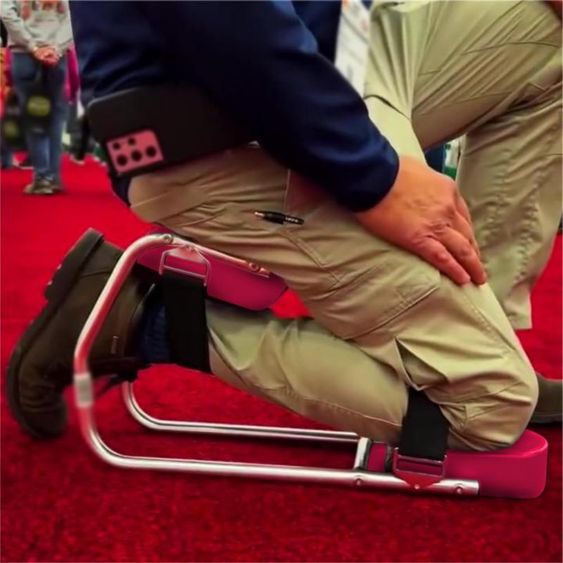 Portable Garden Kneeler Seat Chair Wearable Foam Knee Pad Mat Cushion for Gardening Mechanics Work Protecting Knees Garden Stool