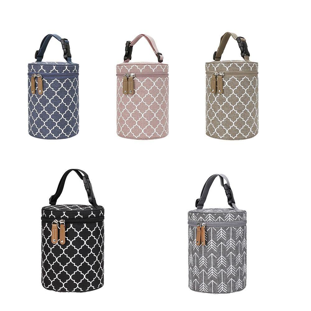 Thermal Insulation Baby Bottle Bag Waterproof Nursing Mom Bag Stroller Hanging Bag  Travel