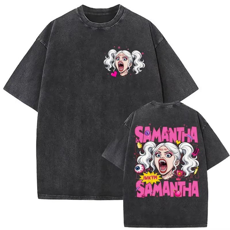 Gewaschenes T-Shirt Dungeon Crawler Carl Spiel Fans T-Shirts Herren Damen Kurzarm Tees