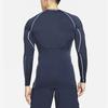 Nike Pro Dri-Fit Slim Fit Casual Long Sleeve Crew Neck T-Shirt Men Tops Iron-Purple DD1991-451
