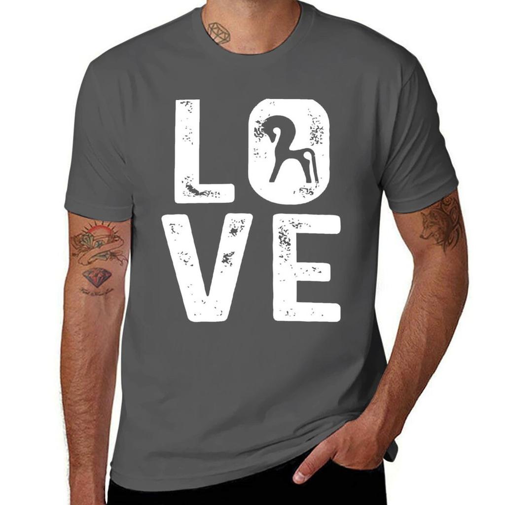 For the Love of Horses TShirt Minimal Art Print TShirt