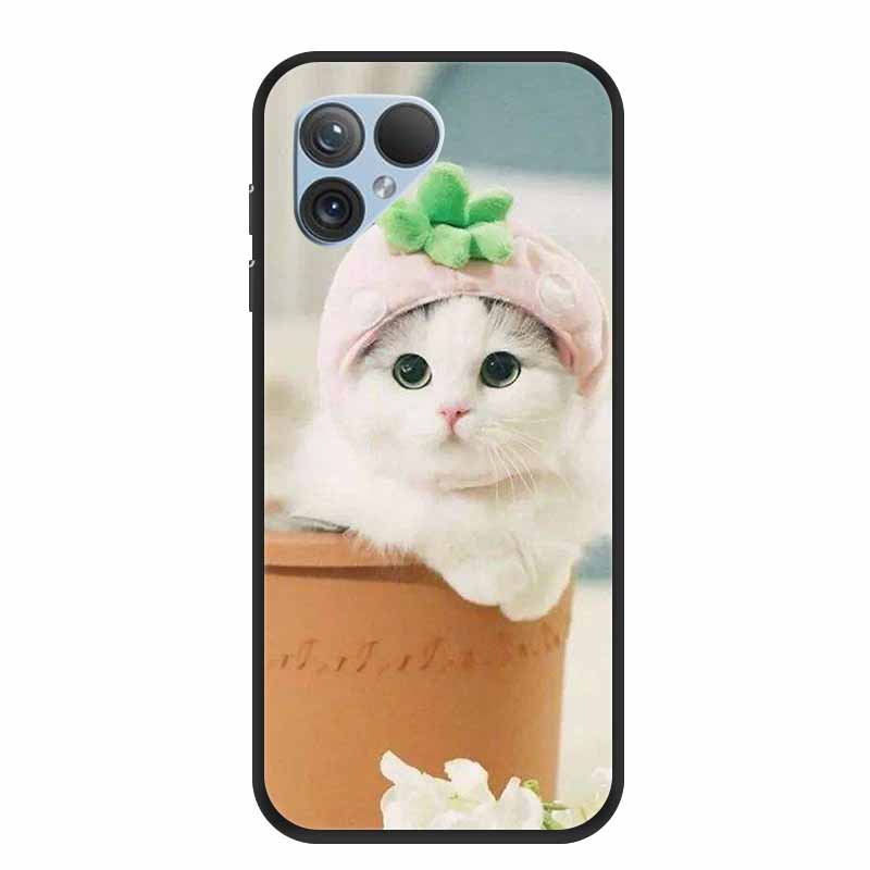 Für Fairphone 5 Hülle 6,46" TPU Tiere Weiches Silikon Stoßfänger Rückseite Handyhüllen für Fairphone5 5G Wolf Cool Schutz Fundas