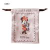 Small Planet Disney Ribbon Drawstring Bag Mickey Mouse/Minnie Mouse/Cute