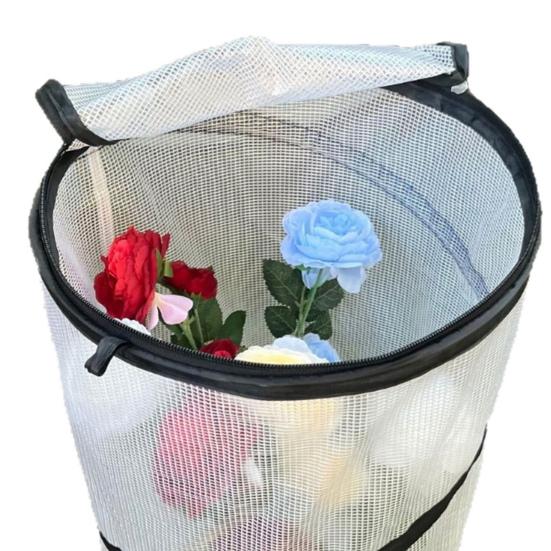 Pop-up Mini Greenhouse PVC Spring-up Plant Protector with Zipper-Portable Greenhouse Cover for Gardening Plants Cold Frost Protection Wind Rain Proof