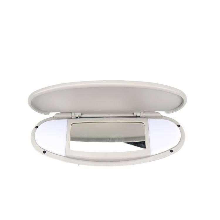 

51167361833 for BMW Mini Cooper R50 R55 R56 Car Front Sun Visor Sunshade Makeup Mirror w/ Lights Interior 2007-2014 серый