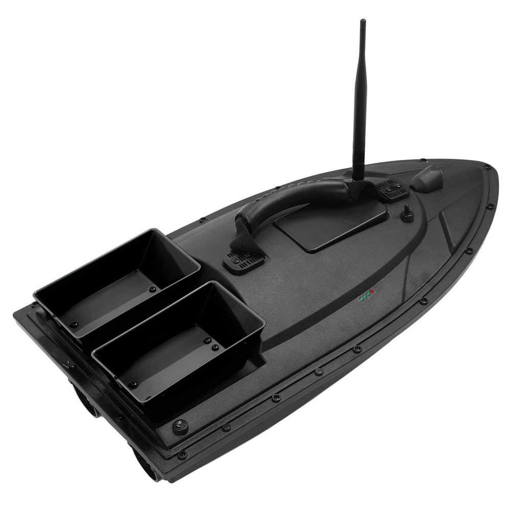 RC Bait Boat 500M Distance Electric Remote Control Fishing Boat with 1.5kg Loading Baiting Bins Double Motor
