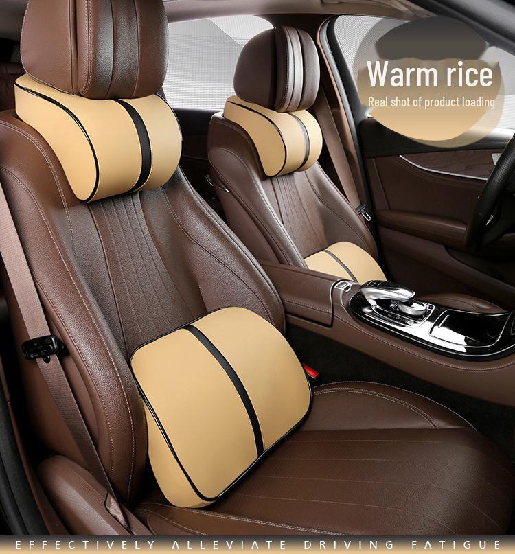 Memory Foam Car Headrest Lumbar Support Neck Pillow - Space Cotton Gift