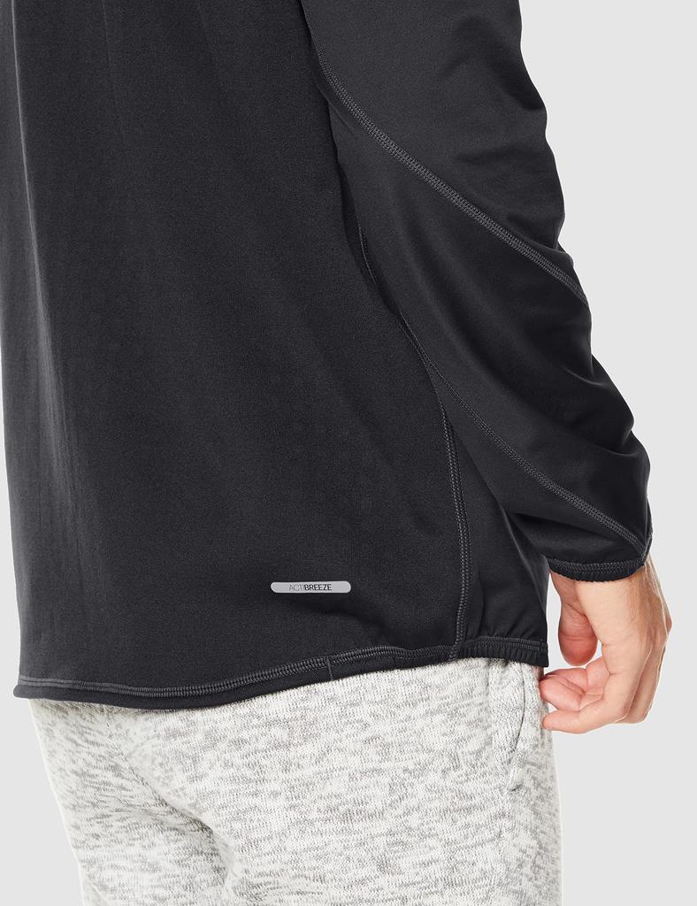 Training Wear ACTIBREEZE Jacquard Backed Stretch Knit Half Zip Long Sleeve Shirt 2031D323 [ASICS] Men's