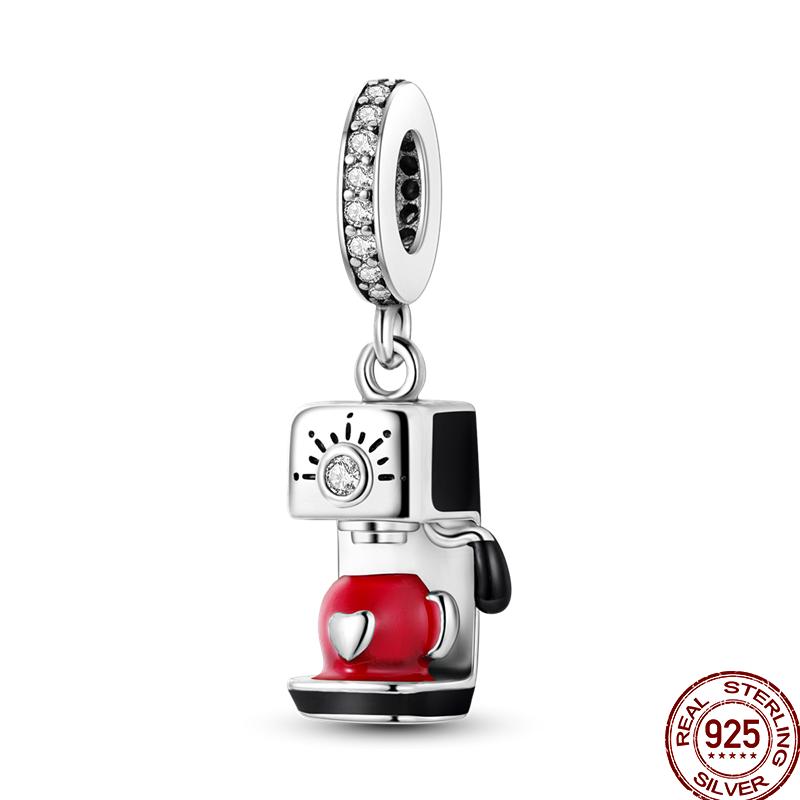 New Copper Lipstick High Heels Cosmetics Exquisite Fashion Beaded Beads Suitable For Pan Original Bracelet Diy