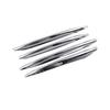 4*Chrome Front Fog Light Lamp Cover Trim For Mercedes Benz W213 E Class 17-20