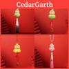Gourd Shape Resin Car Ornament With Traditional Chinese Design For Car Interior Decoration