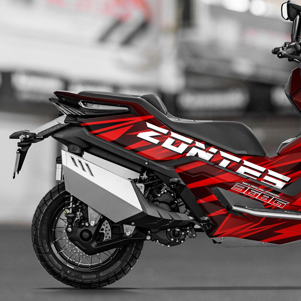 For ZONTES 368G 2024-2026 Model Personalized Full Vehicle Stickers New Design Waterproof Moto Accessories