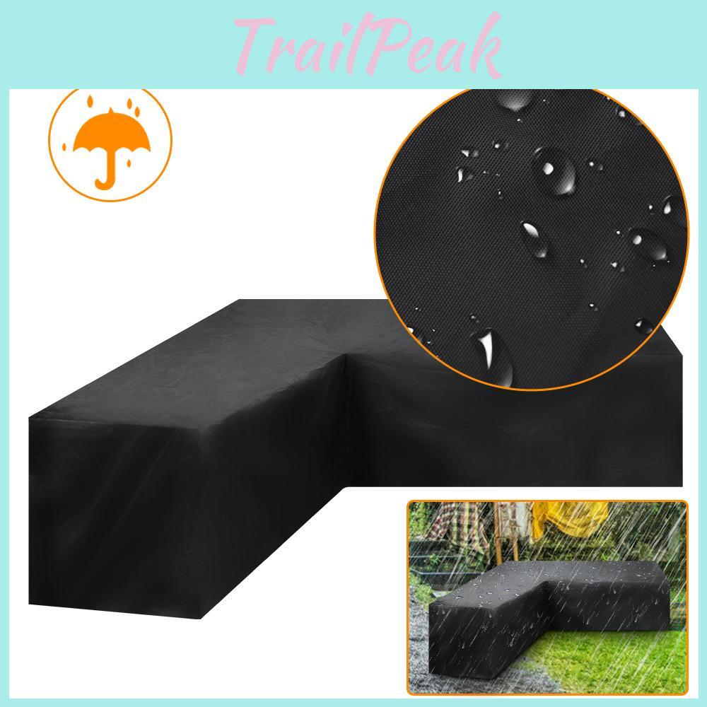 L Shape All Purpose Covers Waterproof Corner Furniture Cover For Outdoor Garden And Patio Furniture