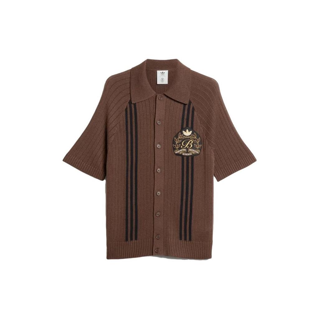 Adidas X Blondey Ferrero Cardigan Brown/Black Unisex Tops IK9613