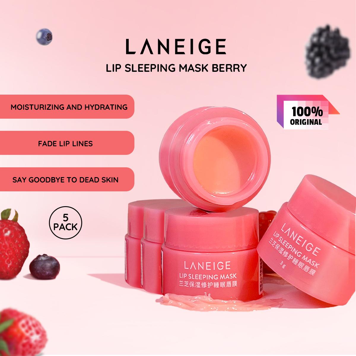 LANEIGE Ночная маска для губ Ягодная 3 г