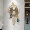 Light Luxury Decoration Clock Living Room Dining Room Home Wall Clock Creative Clock Silent Wall Clock Home Decoration Ya1016