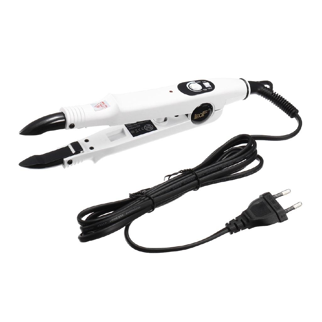 250V 25W Profissional Variável Constante Calor PLACA PLANA Fusões Extensão de Cabelo Queratina Bonding Ferramenta de Salão Ferro de Calor Varinha