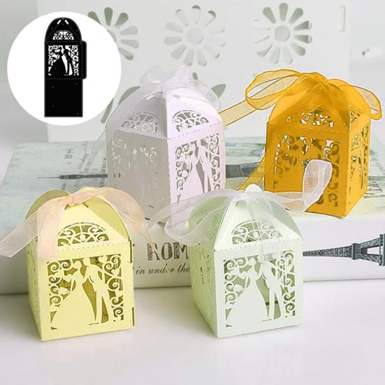 

Пары конфеты любовник коробка резки умирает скрапбукинг тиснение свадебная открытка декор