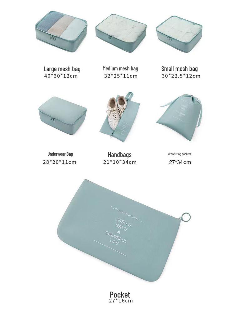 Six-Piece Multifunctional Travel Storage & Organization Bag Set