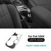 For Fiat 500X 2014 2015 2016 2017 2018 2019 2020 2021 2022 2023 2024 2025 2026Real Soft Carbon Fiber Sticker Car Interior