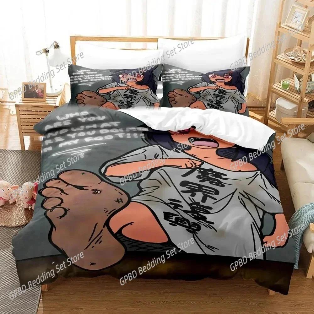 Anime Great Jahy Will Not Be Defeate 3D NEW Duvet Cover Pillowcase Bedding Set Adult Boy Girl Bedroom Decoration Single Double