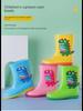 "Dinosaur Kids' Mid-Tube Rain Boots for Boys and Girls"