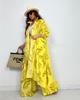 2025 Autumn New Women's Lapel Print Medium and Long Top Wide-leg Pants Two-piece Set