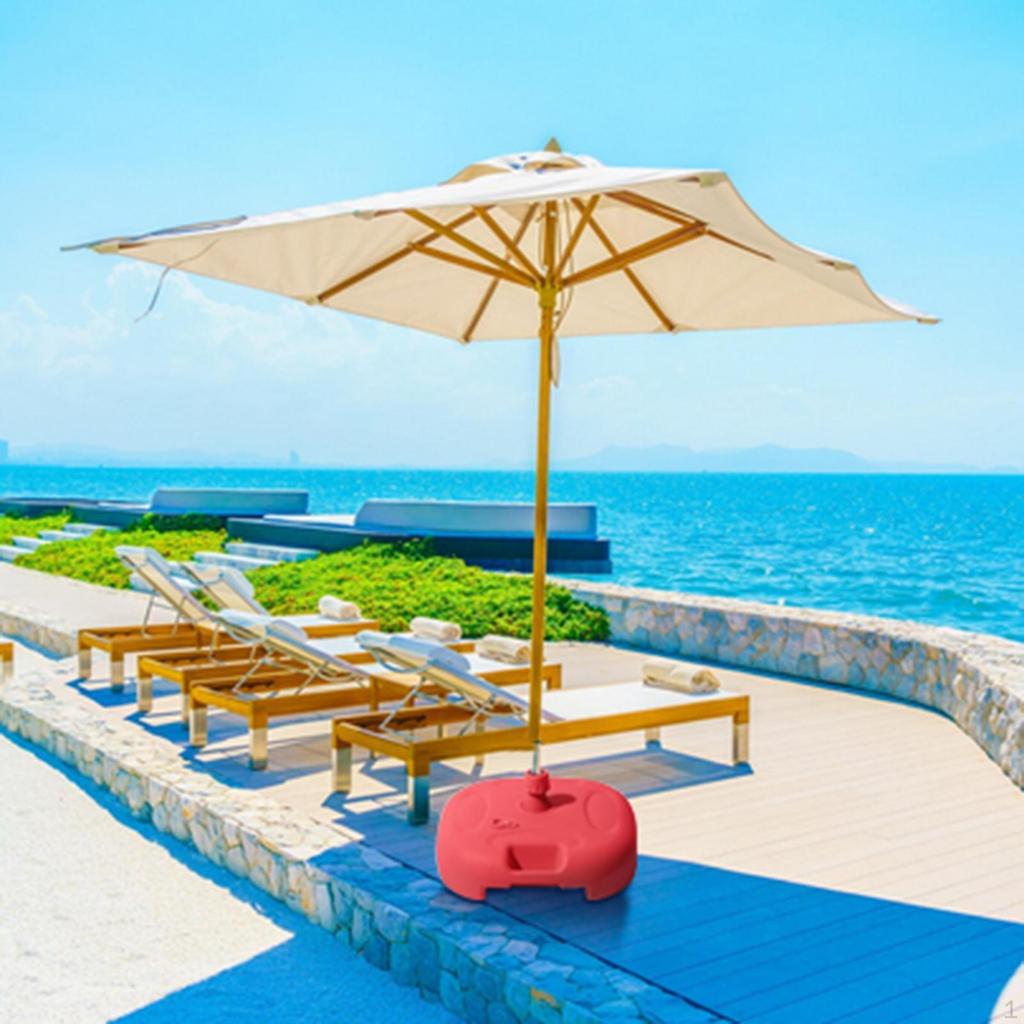 Base Holder for Patio Umbrella Weights Deck And Lawn