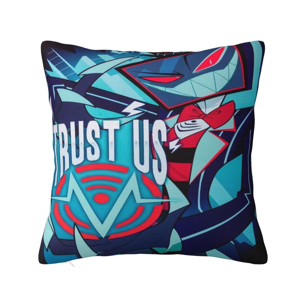 Hazbines Hoteles Alastor Vox 2 Printing Pillowcases Cushion Cover Pillow Covers Warm Home Decoration Square Multi-Size