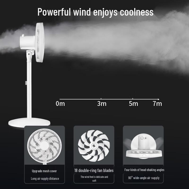 SingFun Energy-Efficient Pedestal Fan